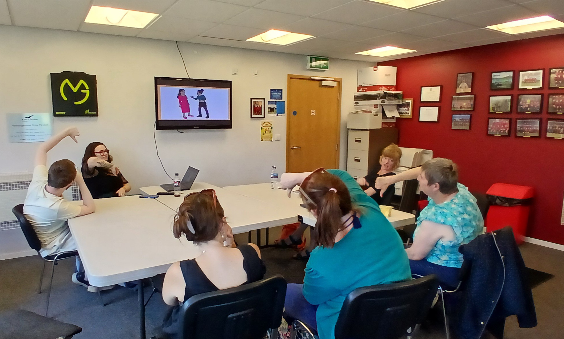 Members learn about gender based violence