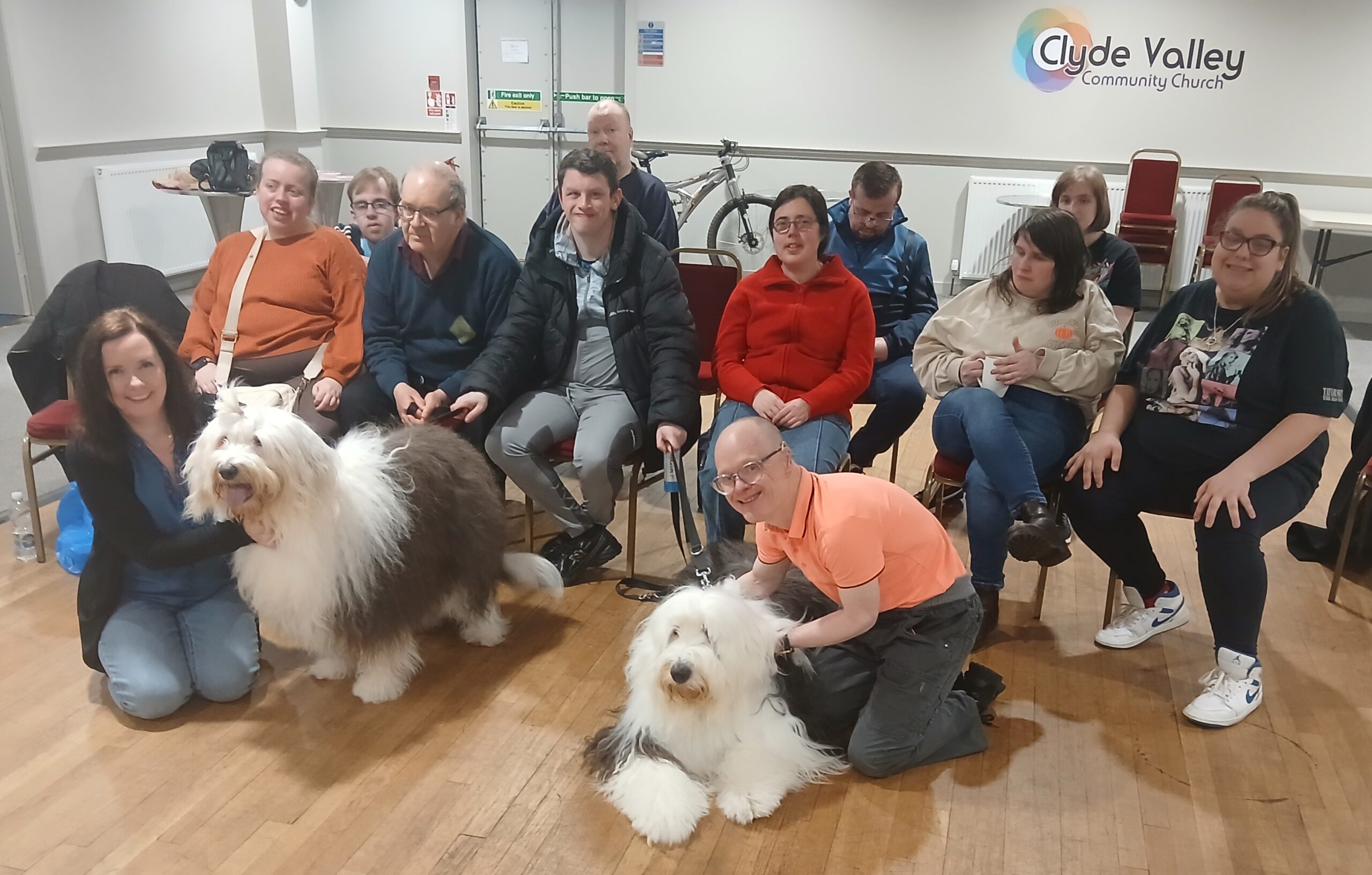 Visit from Therapet.