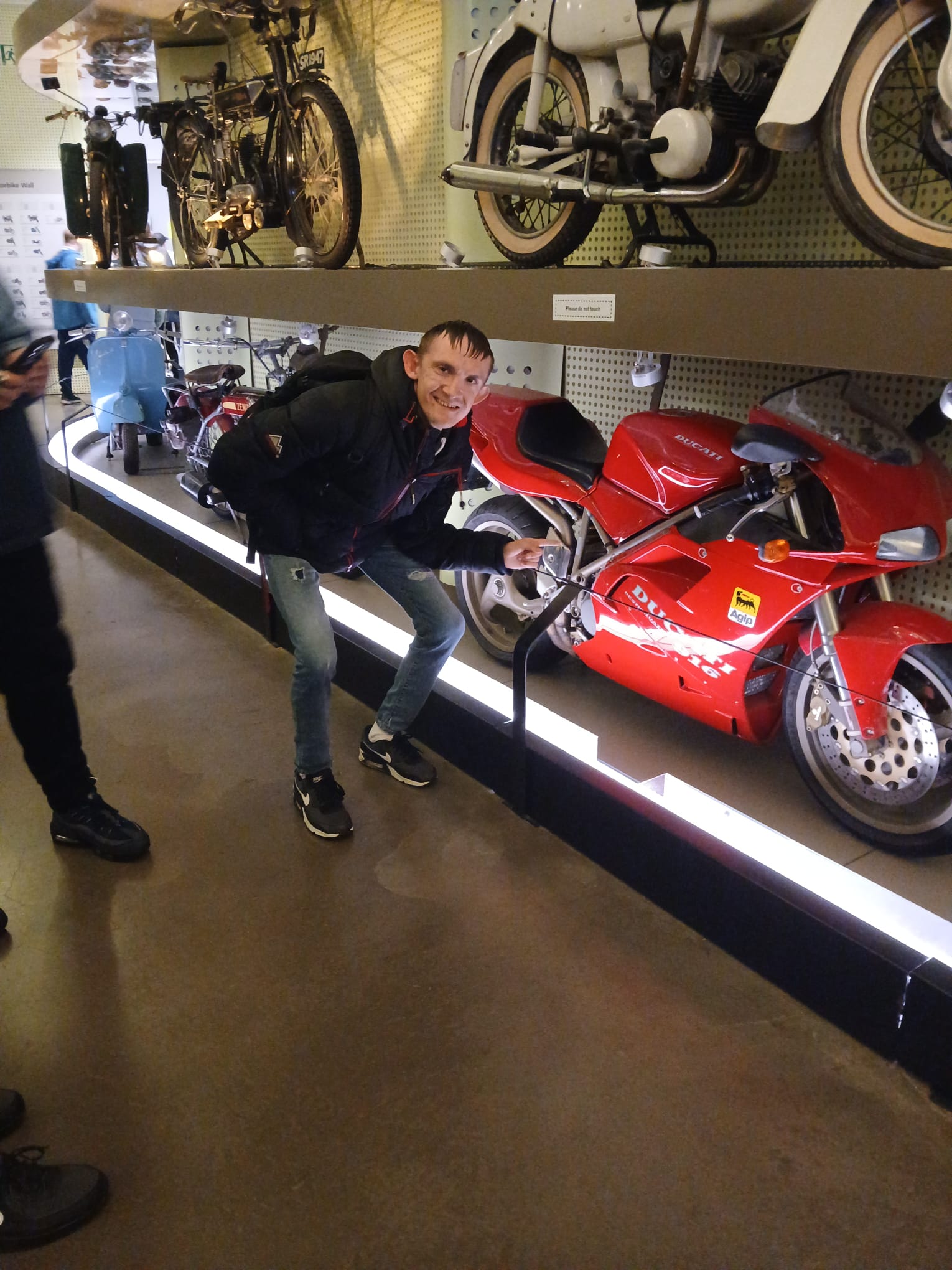 Transport Museum visit bike